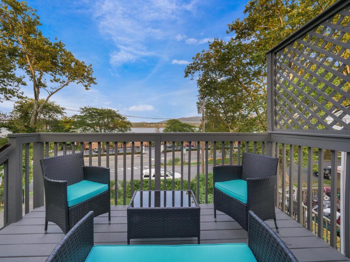 Deck View Of Hudson River & Mt Beacon / Boho Suite Newburgh Exteriér fotografie
