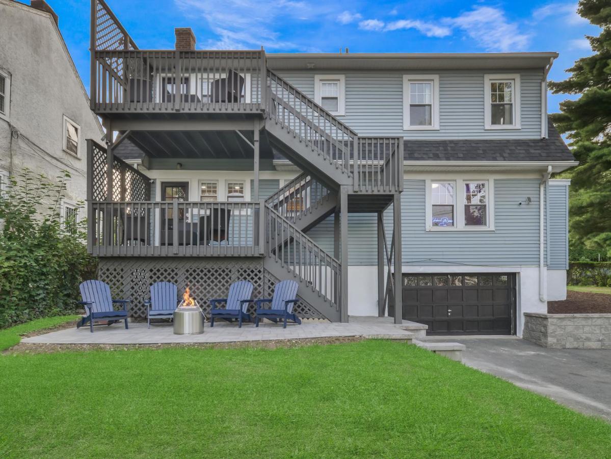 Deck View Of Hudson River & Mt Beacon / Boho Suite Newburgh Exteriér fotografie